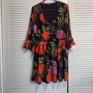 Express floral dress